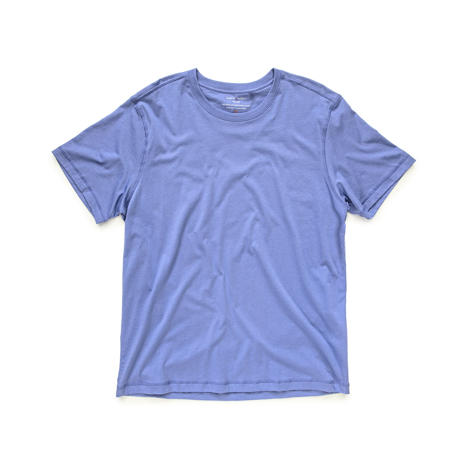 100% Peruvian Pima Cotton Cobalt T-shirt