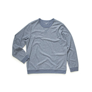 Brushed Rayon/Spandex Pull Over in Blue