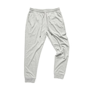 Brushed Rayon/Spandex Jogger in Grey